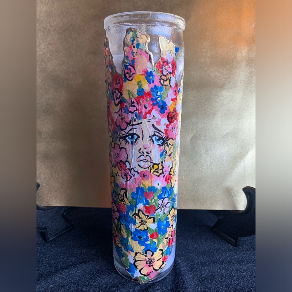 Midsummer icon candle